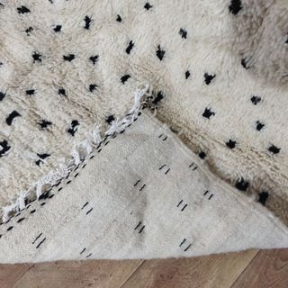 Alfombra Azilal Beige/Azul 233x150cm