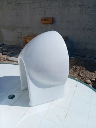 Bidet sospeso ceramica bianca