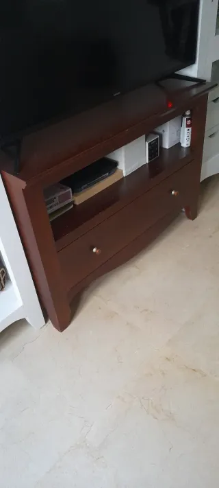 Mueble TV madera maciza pino