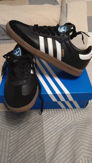 Adidas Samba Negras Marrón