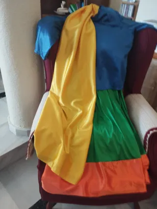 Disfraz infantil multicolor