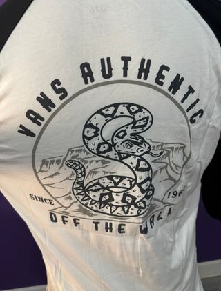 Camiseta Vans L manga francesa