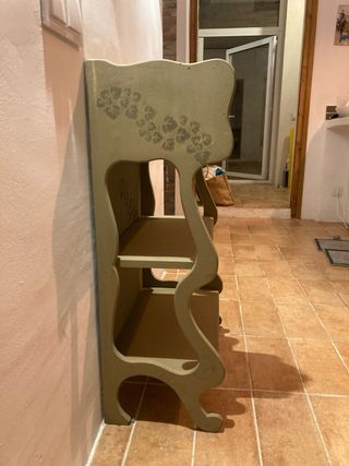 Mueble auxiliar madera vintage