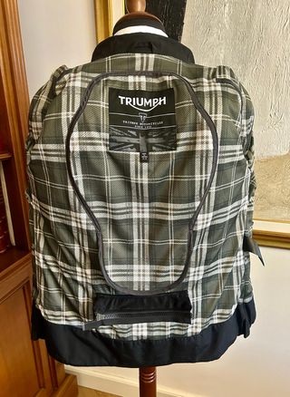 Giacca moto Triumph x Barbour size M donna