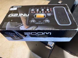 Pedal Multiefectos Guitarra Zoom G2.1 Nu
