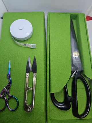 Set Tijeras Costura Profesional + Cinta Métrica