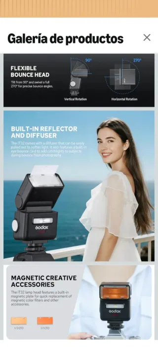 Flash Godox iT32 con X5-N para Nikon