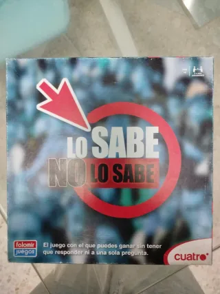Juego de mesa Lo sabe, no lo sabe