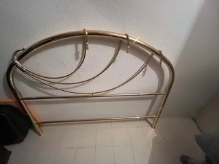 Cabecero Cama Matrimonio Bañado Oro