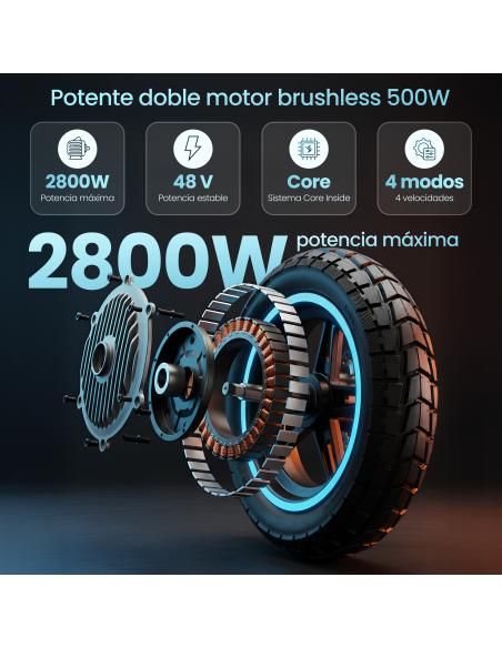 Patinete SmartGyro Crossover Dual Max 2 LR