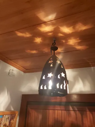 Lámpara estrellas y lunas