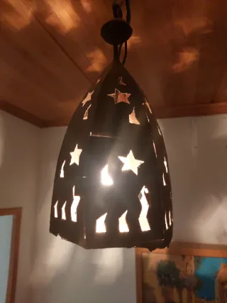 Lámpara estrellas y lunas