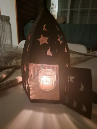 Lámpara estrellas y lunas