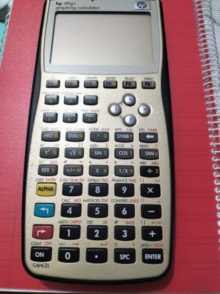 Calculadora HP 49g+ Gráfica