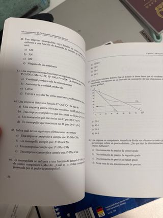 Libro Microeconomía 2 problemas y tipo test UPV