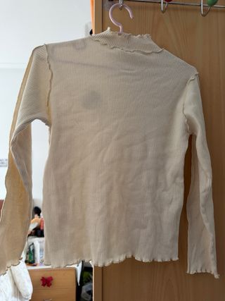 Camiseta Zara Kids beige