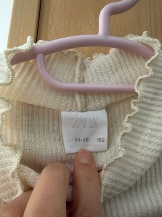 Camiseta Zara Kids beige