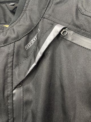 Chaqueta Moto MZONE Negra y Gris