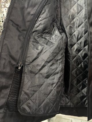 Chaqueta Moto MZONE Negra y Gris