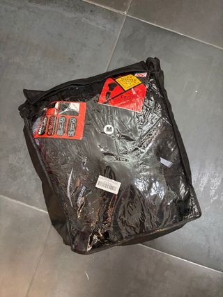 Chaqueta Moto MZONE Negra y Gris