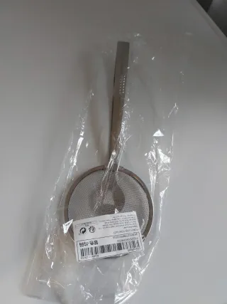 Pinza per fritti in metallo