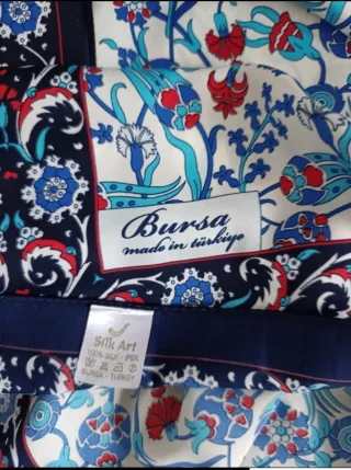 Pañuelo 100% Seda de Bursa