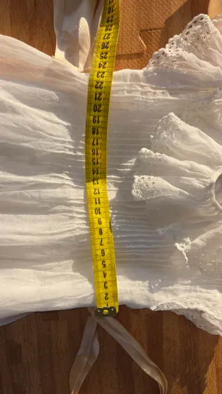 Vestido / batón de bautizo bebé con capota + forro