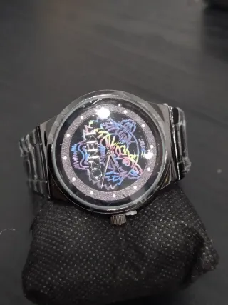 Reloj Kenzo Multicolor y negro