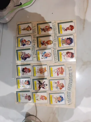 Álbum de cromos Karikatas