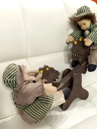 Juguetes antiguos de madera