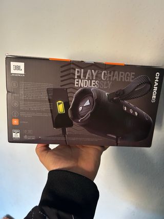 Altavoz Bluetooth JBL Charge 6 Negro