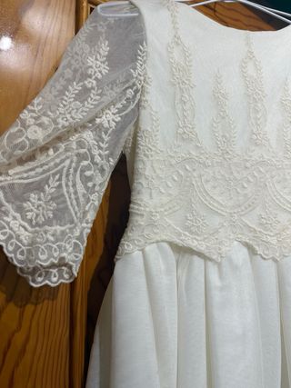 Vestido de comunión para niña Marca El Caballo