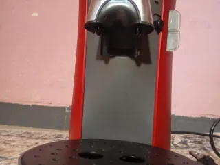 Cafetera Philips Senseo Roja y Gris