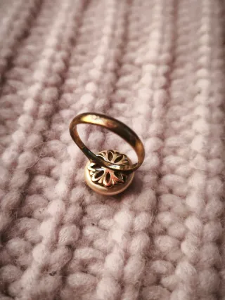 Anillo antiguo de plata