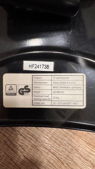 Televisor Samsung Negro 32” con o sin soporte