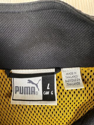 Felpa Puma Vintage Anni 90 Zip Uomo L