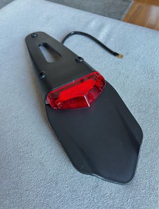 Portamatriculas con luz led enduro NUEVO