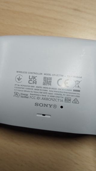 Carcasa Mando PS5 Original Blanca