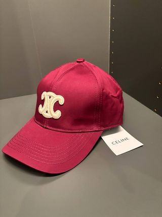 Berretto Celine Triomphe Rosa