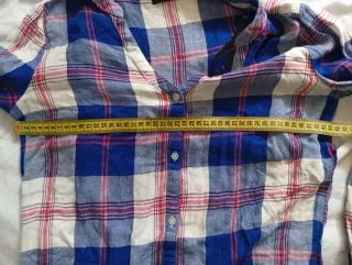 Camicia a quadri donna