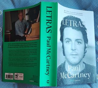Libro Letras Paul McCartney. Edit. Cúpula, 2023