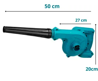 Soffiatore 2 batterie 48v Velocità Regolabile Sacc