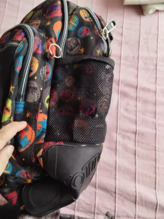 Mochila Totto con estampado