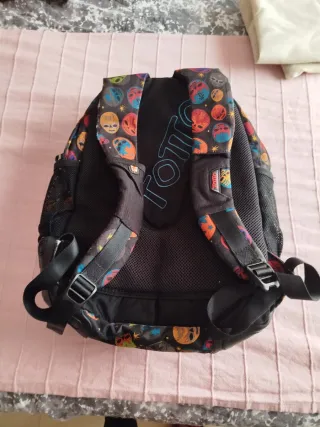 Mochila Totto con estampado