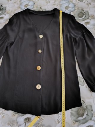 BLUSA NEGRA DE MUJER