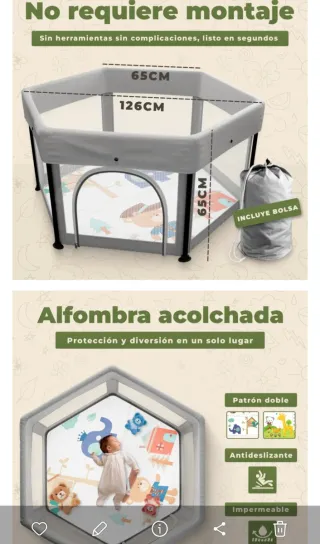 Parque infantil para bebés