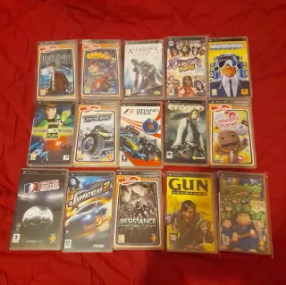 Lote 15 juegos PSP Sony
