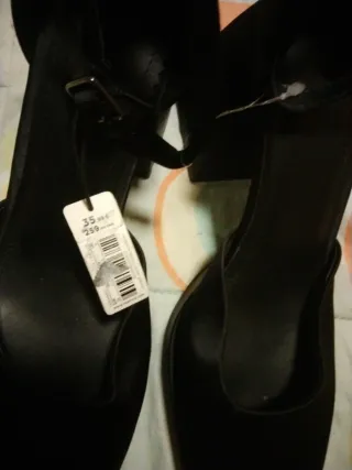 Tacones negros mujer talla 38