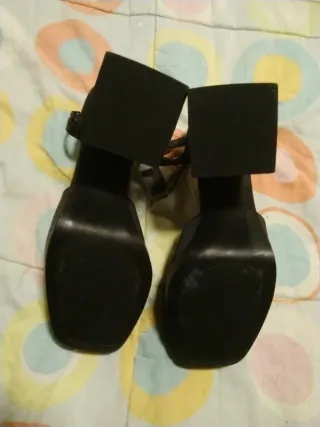 Tacones negros mujer talla 38