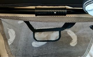 Trasportino Lionto Pieghevole Taglia S Beige/Nero